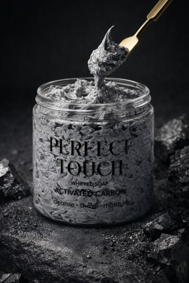 Purivo Perfect Touch Aktif Karbonlu Whipped Soap Derin Temizleyici ve Arındırıcı Krem Sabun 150 gr.
