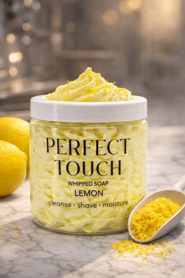 Purivo Perfect Touch Limon Özlü Whipped Soap Ferahlatıcı ve Canlandırıcı Krem Sabun 150 gr.