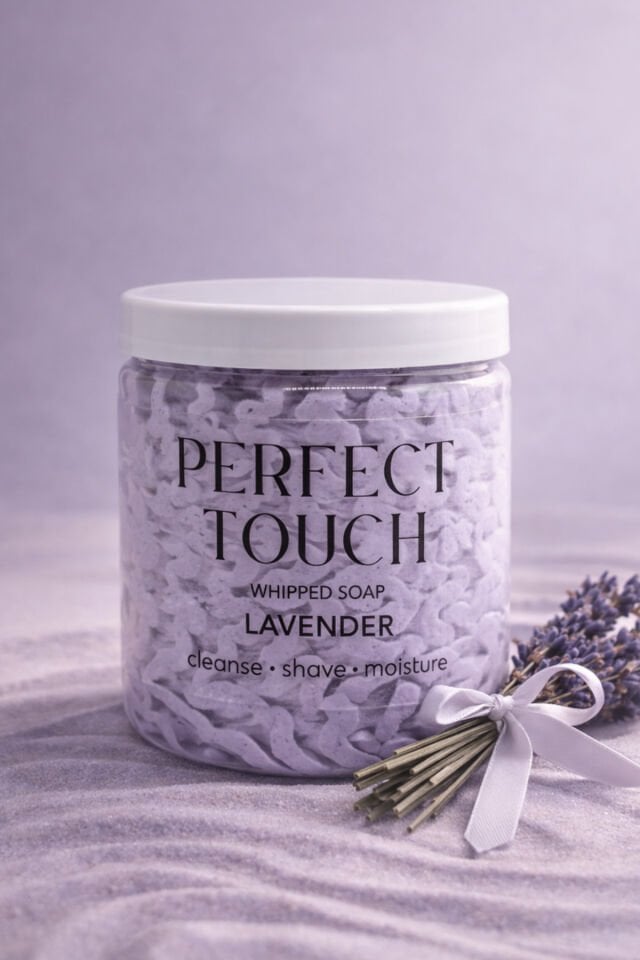 Purivo Perfect Touch Lavanta Özlü Whipped Soap Rahatlatıcı ve Nemlendirici Krem Sabun 150 gr.