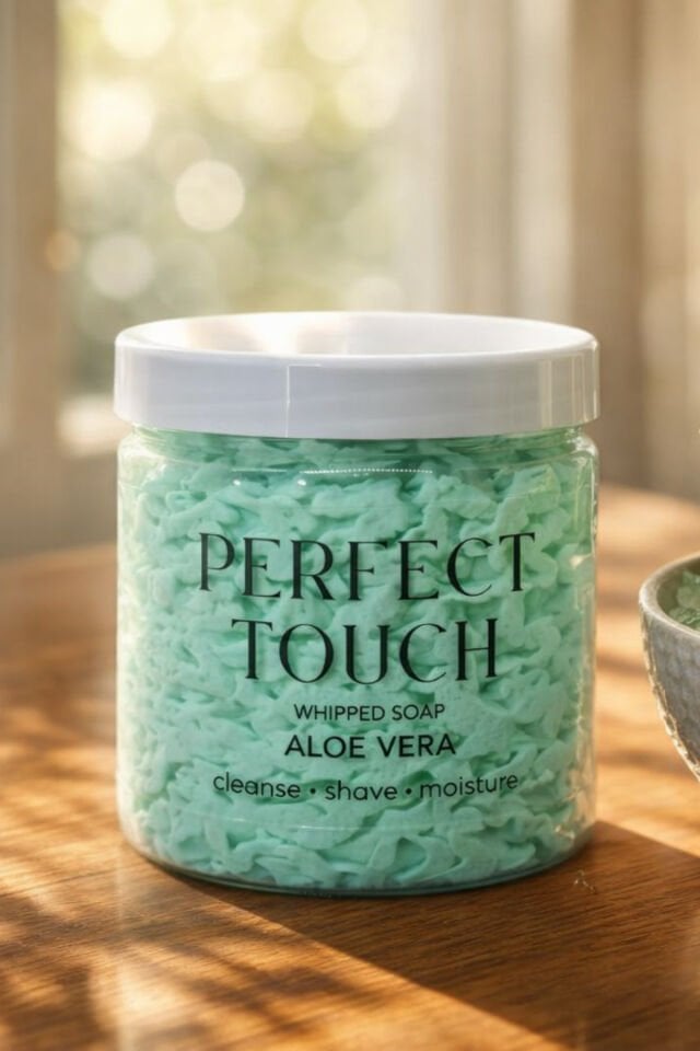 Purivo Perfect Touch Aloe Vera Özlü Whipped Soap Yatıştırıcı ve Nemlendirici Krem Sabun 150 gr.