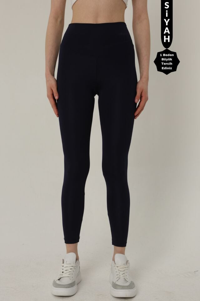 Balenbi Kadın Yüksek Bel Incelten Toparlayıcı Dalgıç Tayt 1051 S - Haki