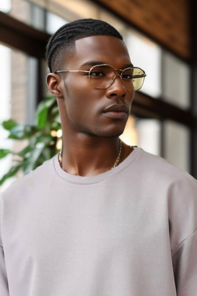 Balenbi Unisex Bisiklet Yaka 2 Iplik Basic Oversize Penye Tişört 1009 L - Grey