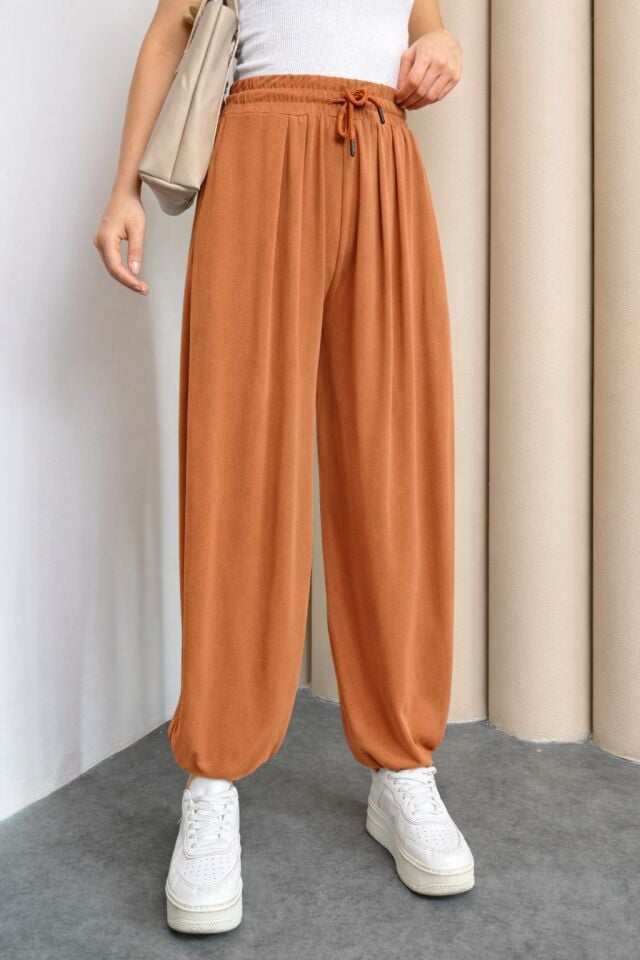 Balenbi Premium Stirrup Model Kadın Modal Şalvar Pantolon 1184 36 - Kiremit